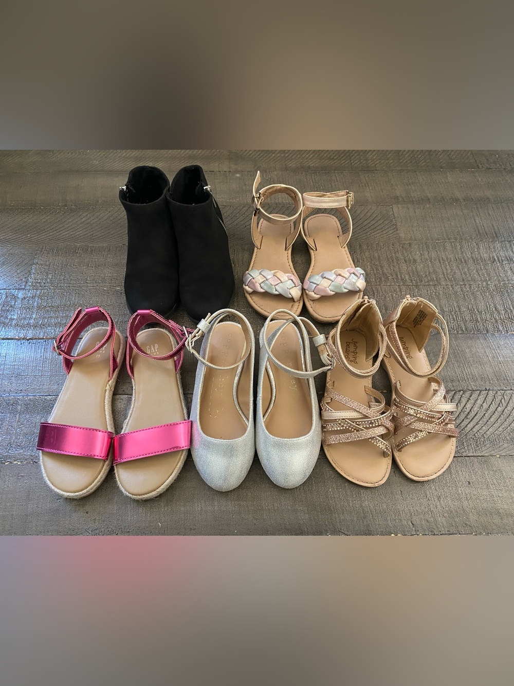 Girls Youth Size 11 Sandals & Boots Bundle/Lot - Kids Shoes